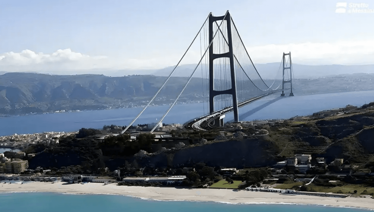 World’s Longest Suspension Bridge Between Sicily And Italy's Boot Gets Go-Ahead