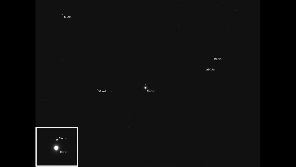 Misi NASA Menuju Asteroid Ambil Foto Bumi-Bulan dari Jarak Jauh
