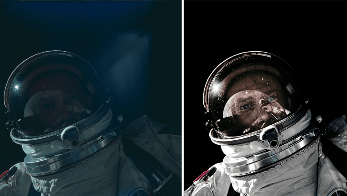 Buzz Aldrin Terlihat Berpegangan di Luaran Pesawat Antariksa NASA