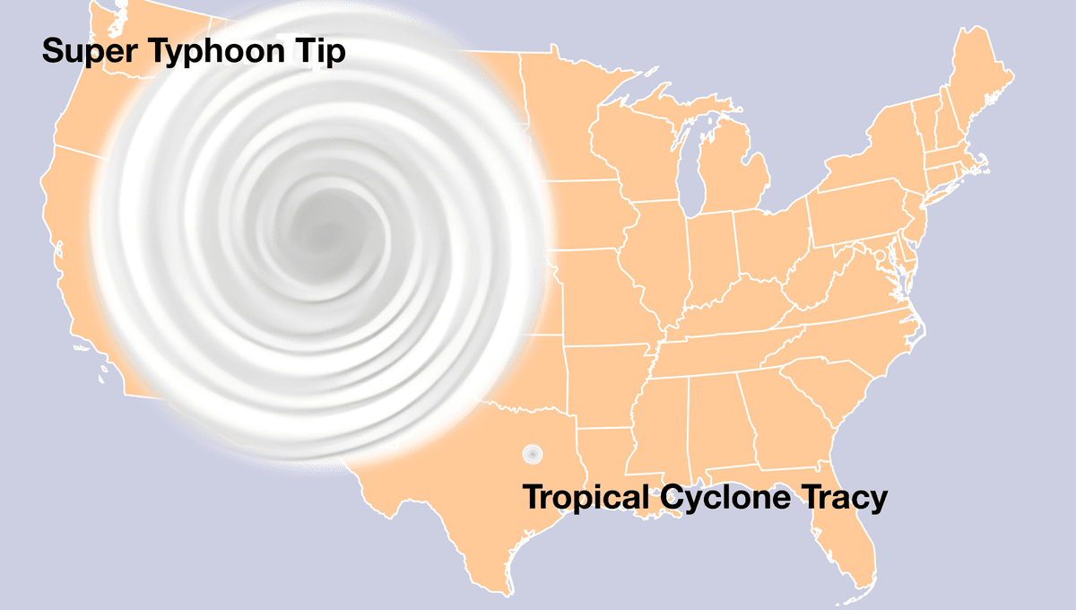 Tipe Typhoon: Siklon Tropis Terbesar Tercatat di Pasifik Barat 1979 Tipe Typhoon: Siklon Tropis Terbesar Tercatat di Pasifik Barat 1979