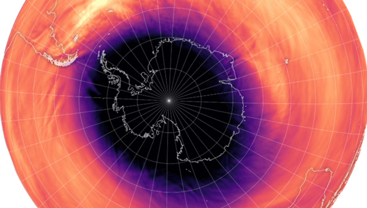 Vortex Polar Selatan di Antartika Bisa Segera Mengalami Pemanasan Stratosfer