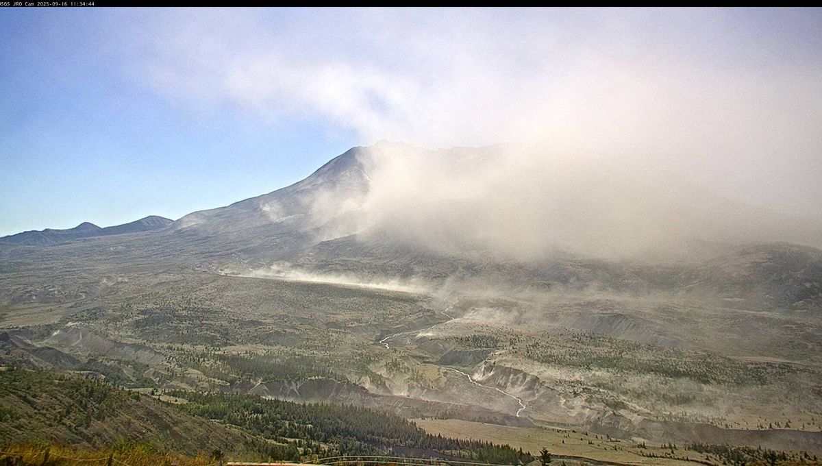 Kelembagaan AS: Awan Abu di Gunung St Helens Tidak Berbahaya