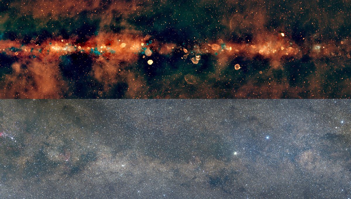 Pandangan Baru Menakjubkan Galaksi Kita: Milky Way Dalam Warna Radio