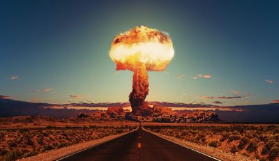 Nuclear weapon mushroom cloud