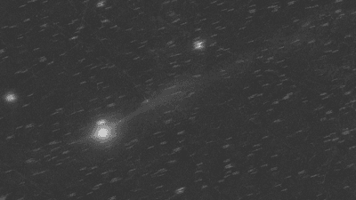 A new image of interstellar object 3I/ATLAS taken 11 November 2025.