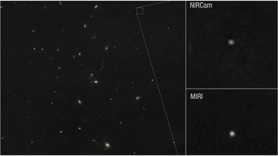 Asteroid 2024 YR4 imaged by the JWST.