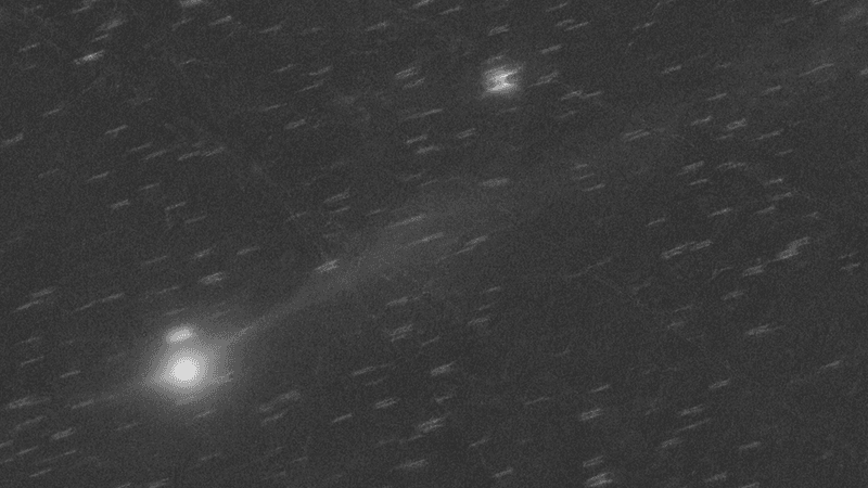 Interstellar object 3I/ATLAS, as imaged by the Virtual Telescope Project.