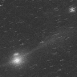Interstellar object 3I/ATLAS, as imaged by the Virtual Telescope Project.
