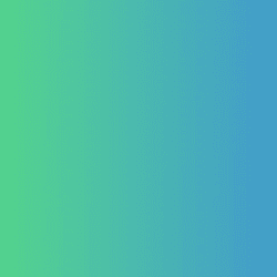 A spectrum of colour showing the transition from green to blue.