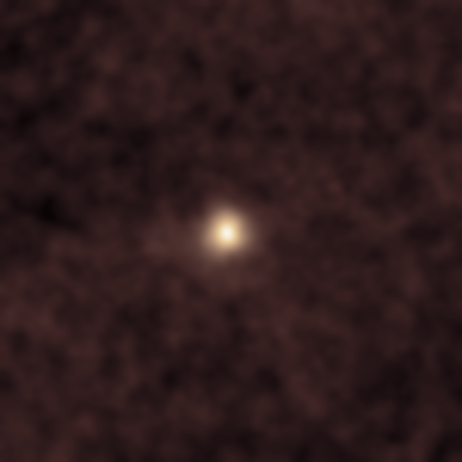 the comet is a bright fuzzy dot in the middle of a fuzzy image the comet is a bright fuzzy dot in the middle of a fuzzy image