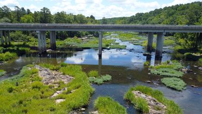 North Carolina’s Haw River,  a tributary of the Cape Fear River, was a hotspot of PFAS 