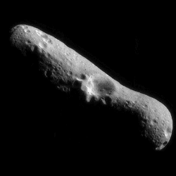 433 Eros, a near-earth asteroid imaged by NASA