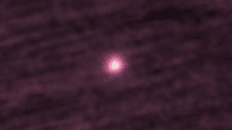 Interstellar object 3I/ATLAS, captured by the STEREO-A (Solar Terrestrial Relations Observatory) spacecraft.