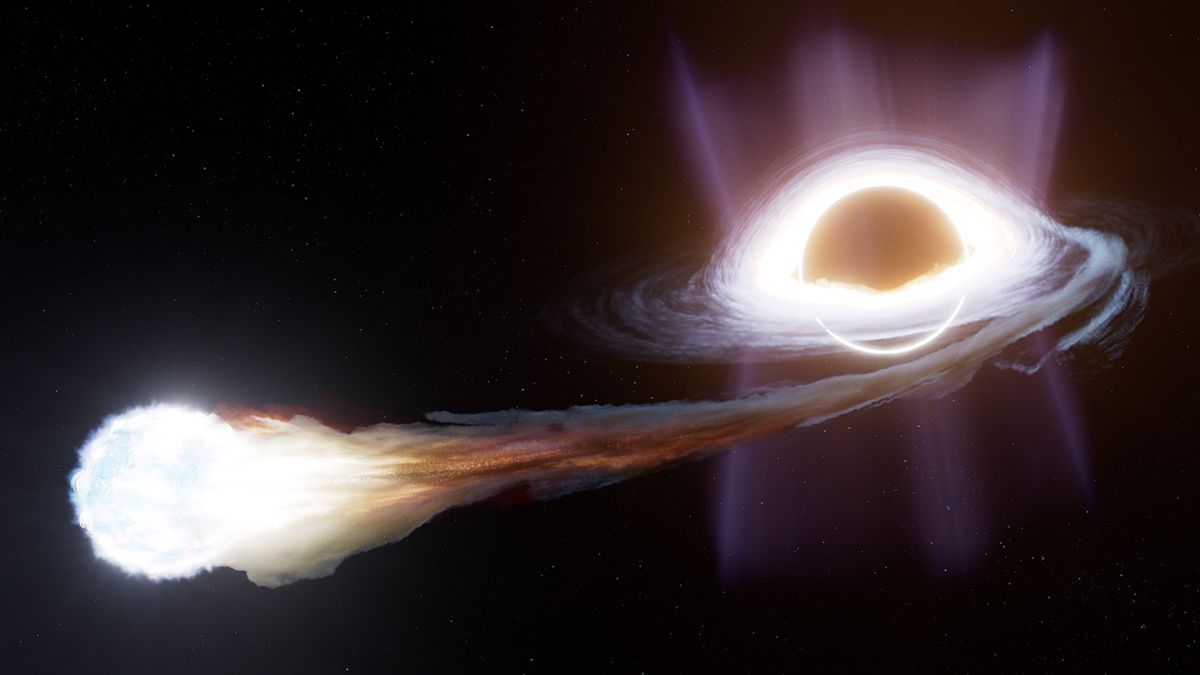 Spacetime Vortices Spotted For The First Time As Black Hole Kills A Star