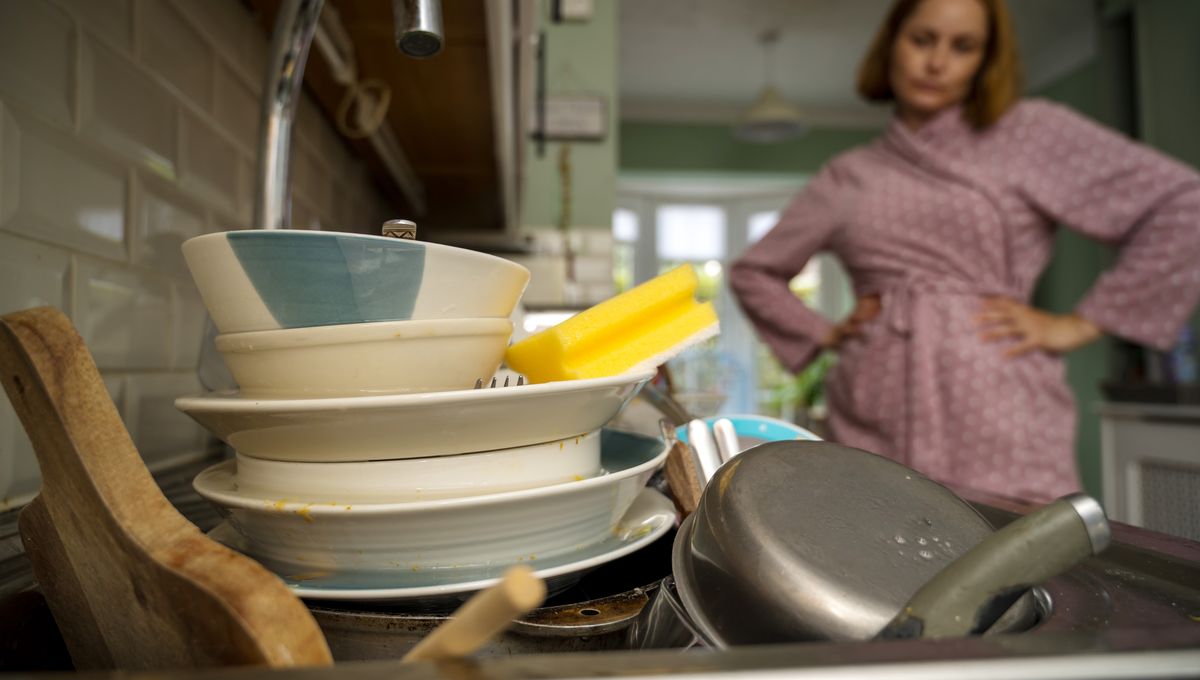 Why You Shouldn't Soak Your Dishes In The Sink Overnight | IFLScience