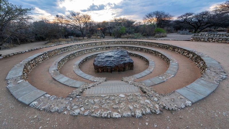 Hoba Meteorite, biggest meteorite that has been found on Earth until today, Namibia