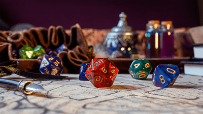 Dungeons & Dragons dice.