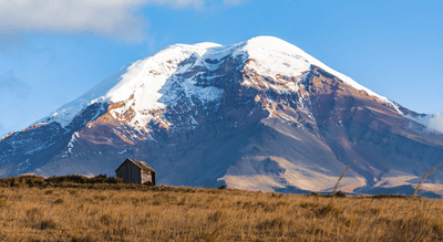 Chimborazo, a stratovolcano in the Cordillera Occidental range of the Andes, hasn’t erupted for nearly 1,500 years. Im
