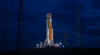 Artemis on the launchplatform!