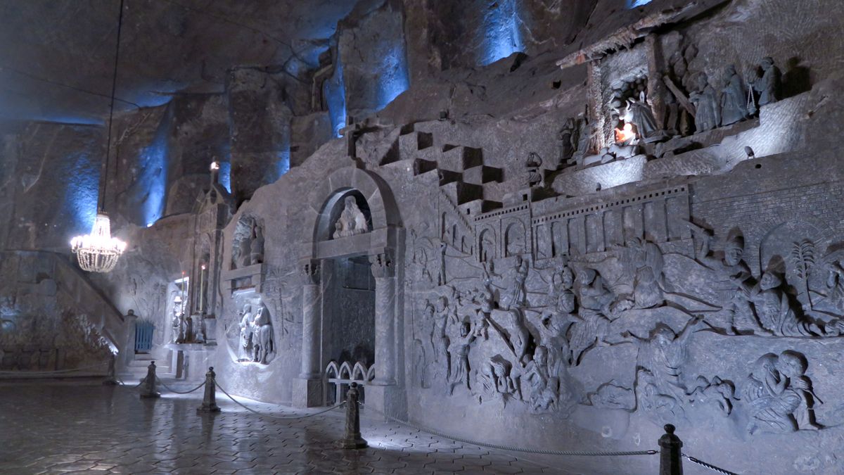A Subterranean City Of Salt Has Been Preserved Within This Cave-Like Mine For Centuries