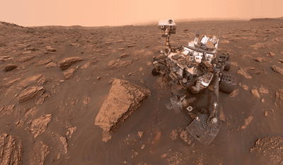 While most attention is on Perseverance, Curiosity may have found powerful evidence for ancient life on Mars, which it probably thought justified a selfie.