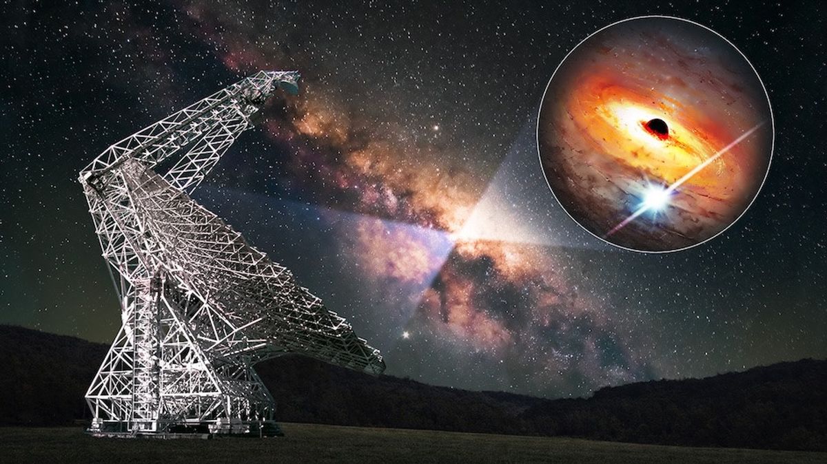 Unique Pulsar May Be Orbiting Our Galaxy's Supermassive Black Hole, Posing An Incredible Test For Einstein’s Relativity