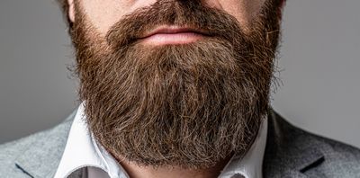 close up of a man with a beard