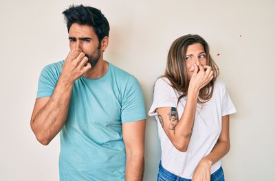 Farting couple