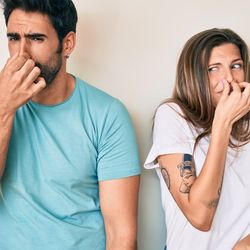 Farting couple