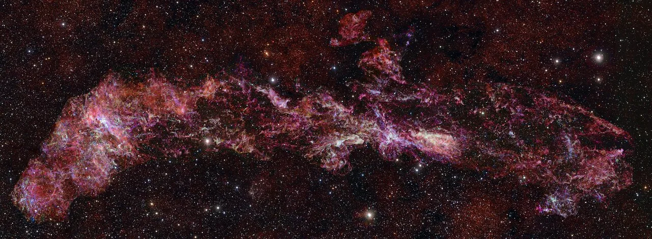 milky way Central Molecular Zone: A 650-Light-Year-Long Turbulent Web Of Gas