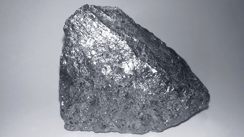A chunk of lead ore.
