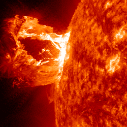 Solar flares and other activity like this prominence in 2012 have been fundamentally unpredictable, but that might now have changed.
