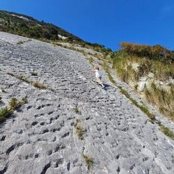 The cliff in Cònero Regional Park where the marks were found.