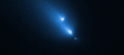 An image by NASA’s Hubble Space Telescope of comet C/2025 K1 (ATLAS) was taken on November 9, 2025.