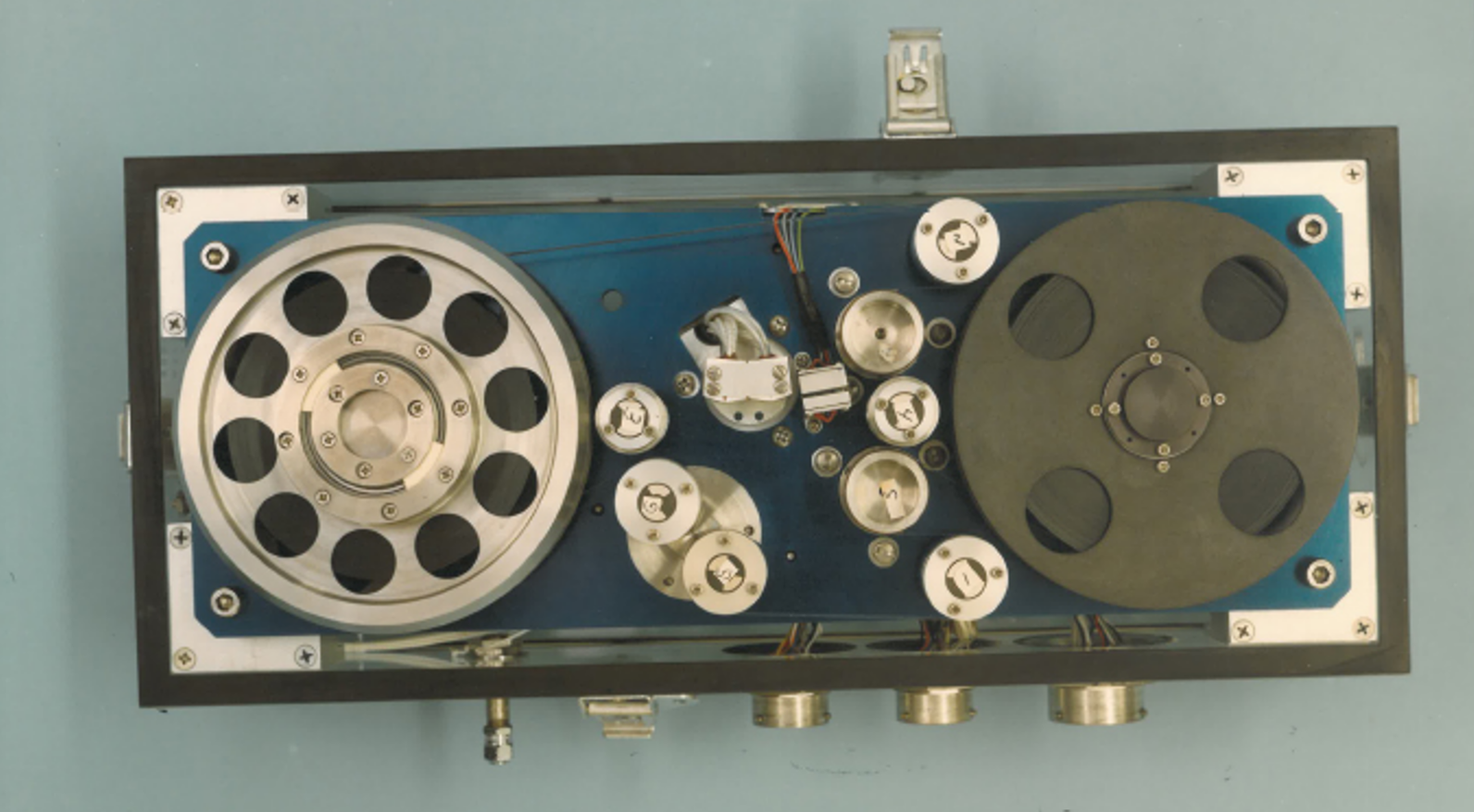The 8-track digital tape recorder that's currently on the Voyager probes.