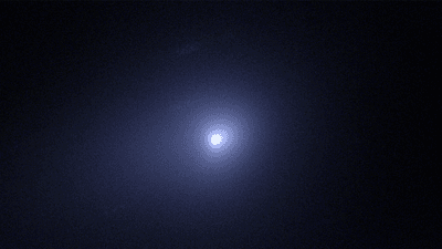 Interstellar comet 3I/ATLAS captured by the Subaru Telescope on December 13, 2025.