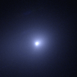 Interstellar comet 3I/ATLAS captured by the Subaru Telescope on December 13, 2025.