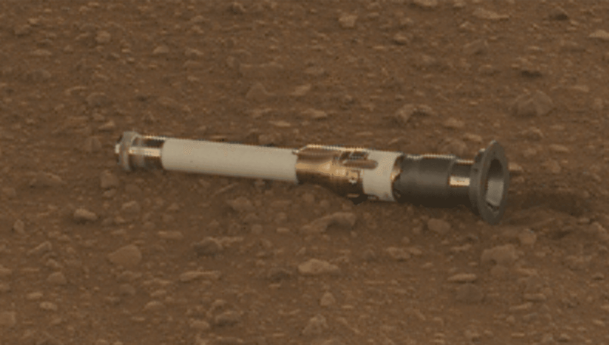 Scientists Opened Up A Martian Meteorite And Found Ink From A Violet Gel Pen Inside