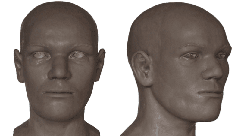 Facial approximation of a Zlaty kun woman