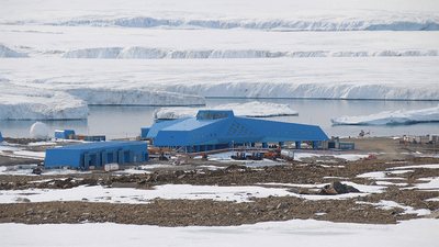 Jang Bogo Station, the South Korean research base in Antarctica.