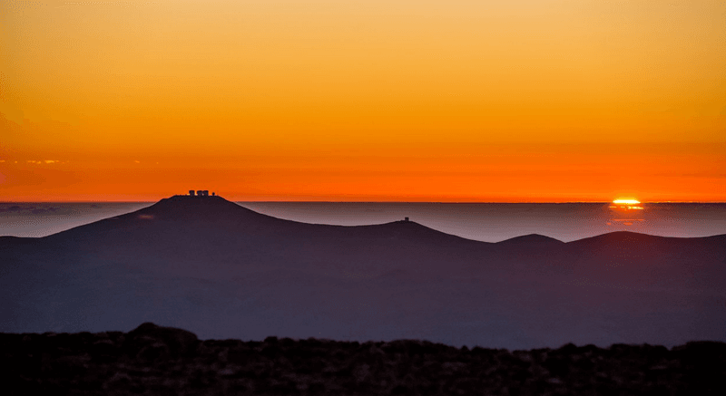 The Atacama Desert at sunrise