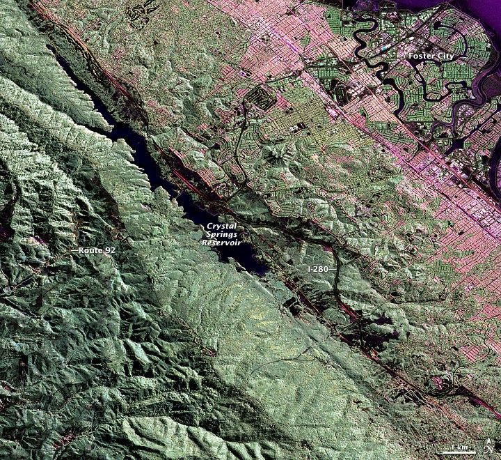 3D radar image of san andreas fault 3D radar image of san andreas fault