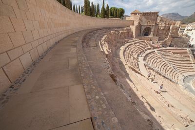 The Roman Theater of Cartagena city in present-day Cartagena, Spain, known to the Romans as Carthago Nova.
