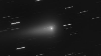 Interstellar Comet 3I/ATLAS as photographed by ESO's VLT on January 18, 2026.
