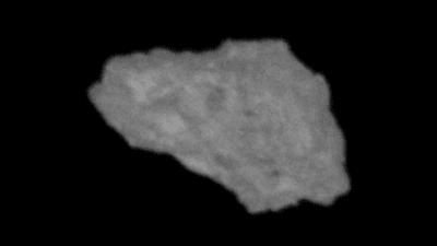 A gray trapezoidal rock is visible in this image, although quite low resolution.