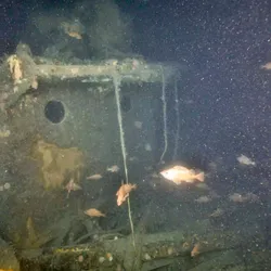 Portholes on the shipwreck similar to those in historical photos of Quest helped identify it as Shackleton’s ship.