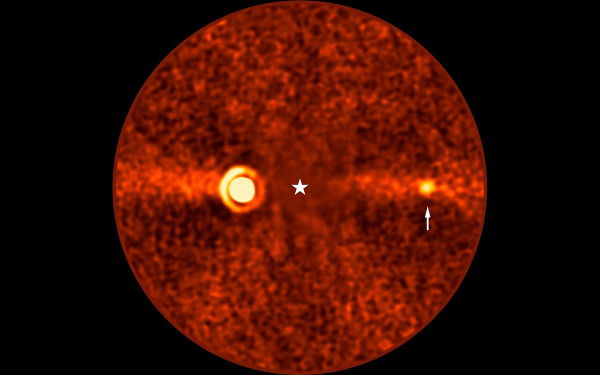 Newly Discovered Exoplanet Is The Faintest Ever Directly Imaged From Earth – And Has A Whopping 91-Year Orbit