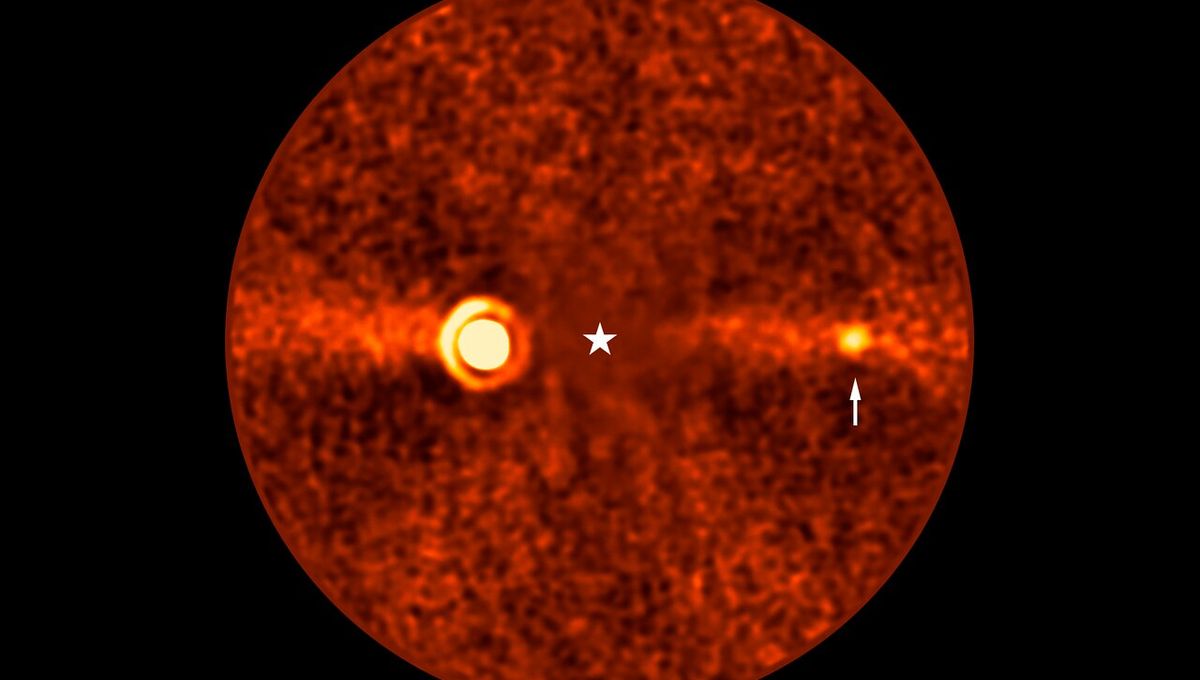 Newly Discovered Exoplanet Is The Faintest Ever Directly Imaged From Earth – And Has A Whopping 91-Year Orbit