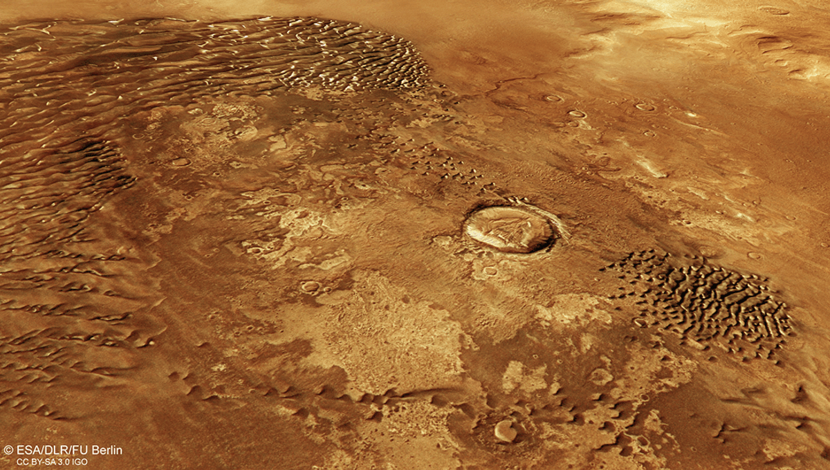 Mars Express Transmits Gorgeous Images Of 100-Meter 