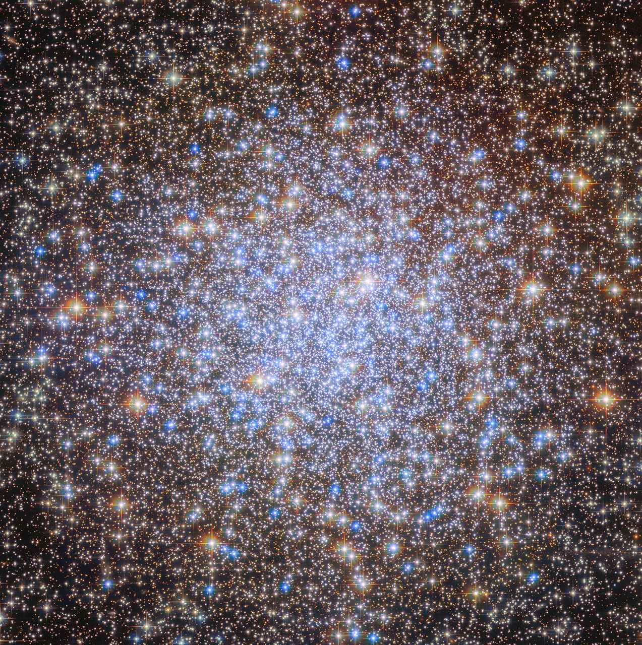Globular clusters like NGC 6723 contain some of the oldest stars in our galaxy and can be over 10 billions years old. Globular clusters like NGC 6723 contain some of the oldest stars in our galaxy and can be over 10 billions years old.